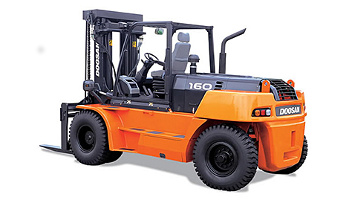 15,000 lbs. Cushion Tire Forklift Service Area