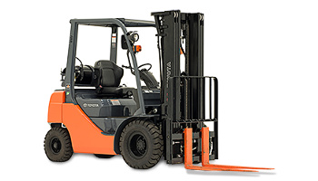 8,000 lbs. Pneumatic Tire Forklift Plano